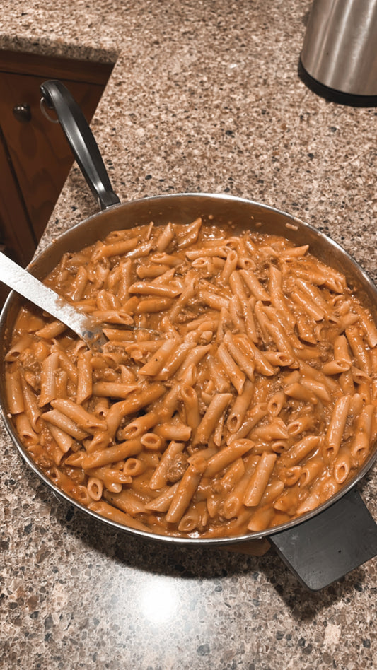 ONE PAN HOMEMADE HAMBURGER HELPER