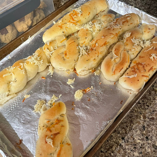 HOMEMADE BREAD STICKS