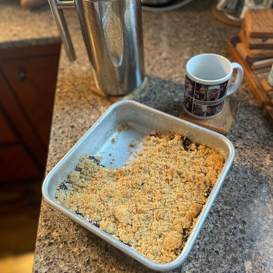 BLUEBERRY CRUMBLE BARS