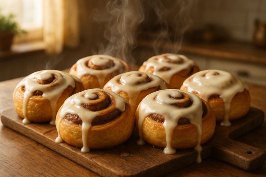 HOMEMADE CINNAMON ROLLS