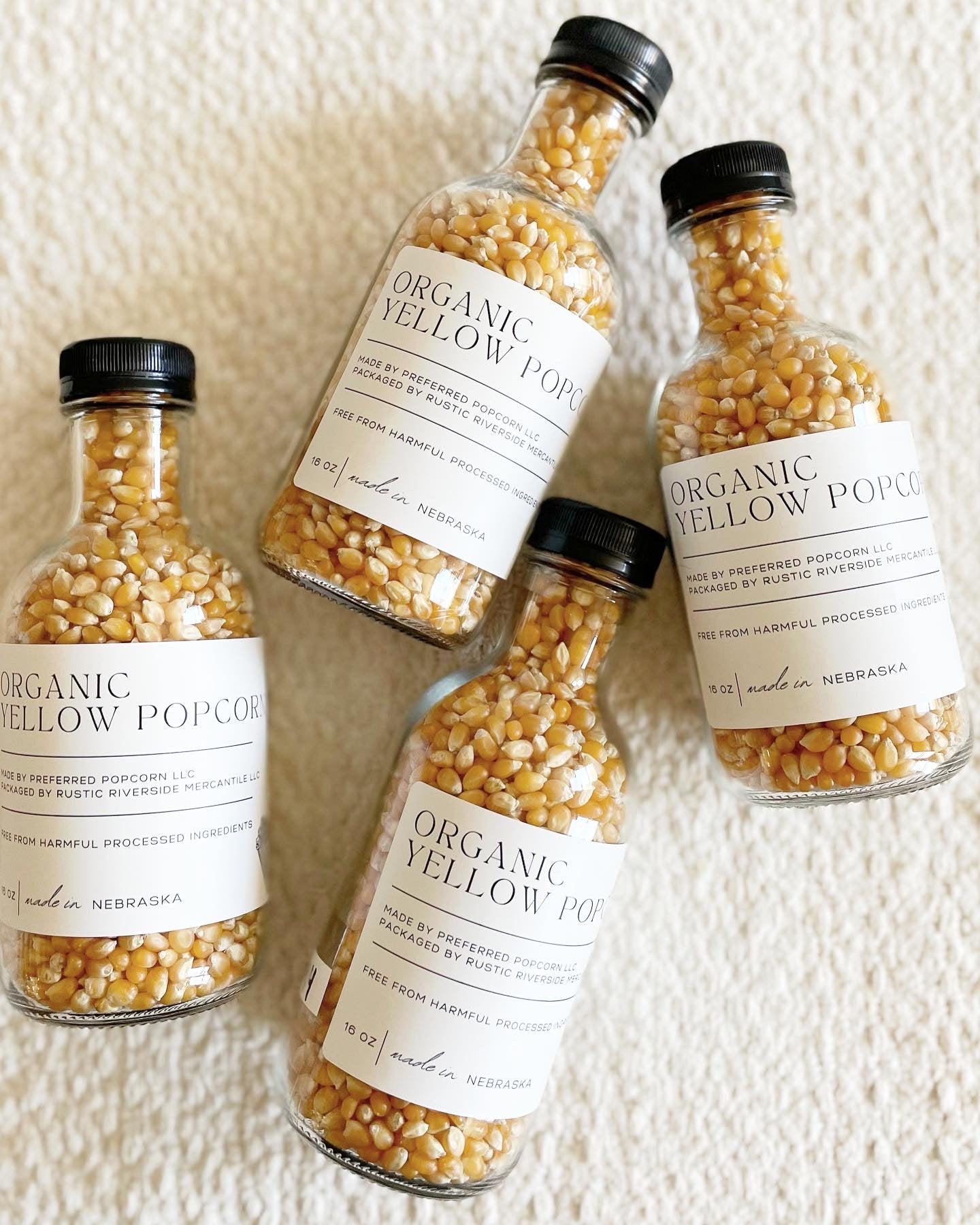 ORGANIC YELLOW POPCORN