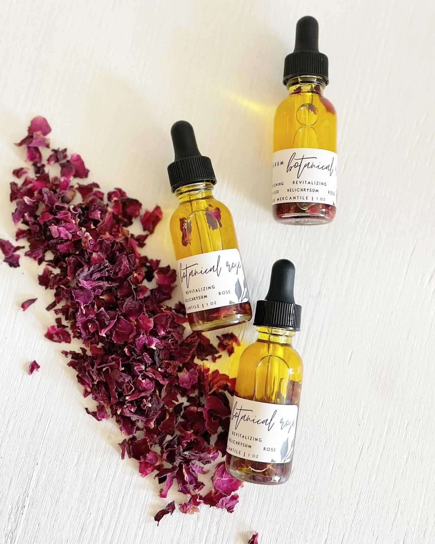 BOTANICAL ROSE FACIAL SERUM