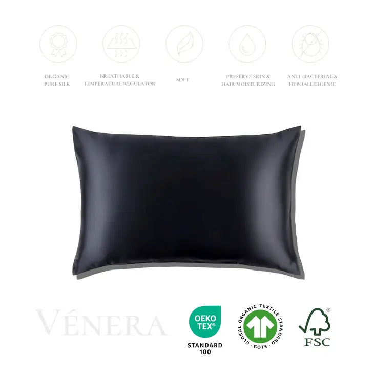 100% ORGANIC PURE SILK PILLOWCASE