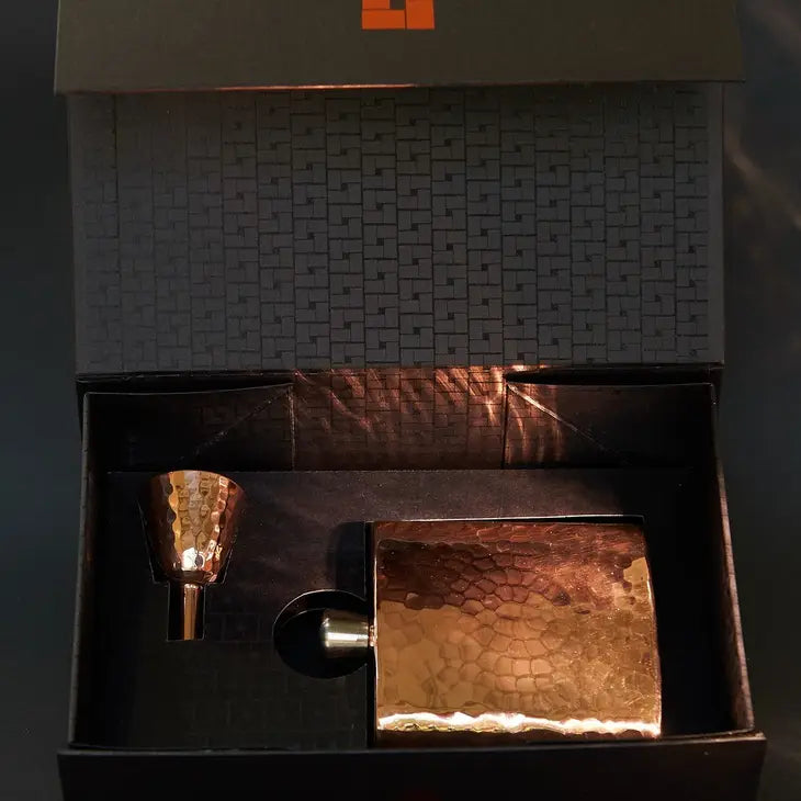 Espadin Square Hip Flask