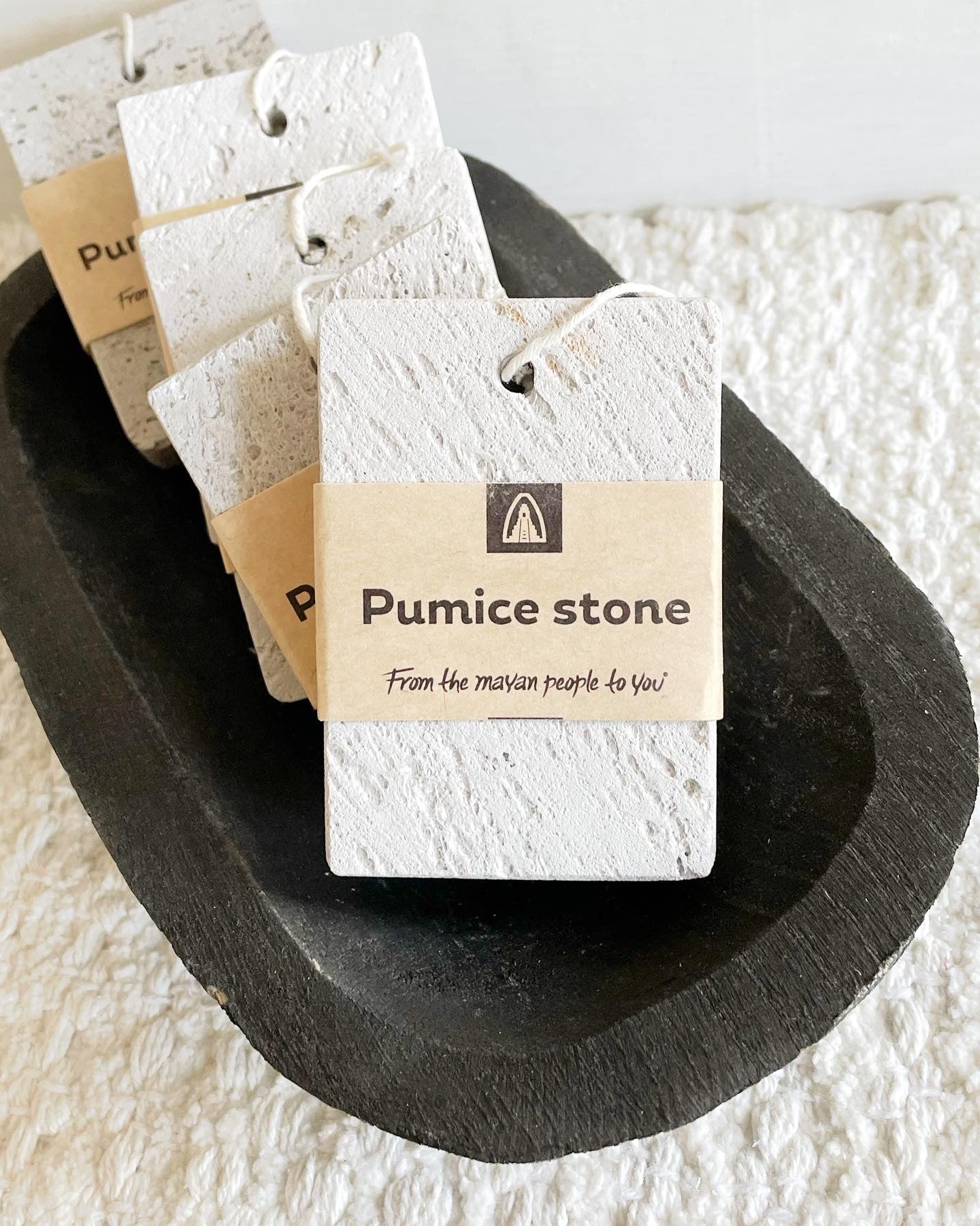 WHITE PUMICE STONE