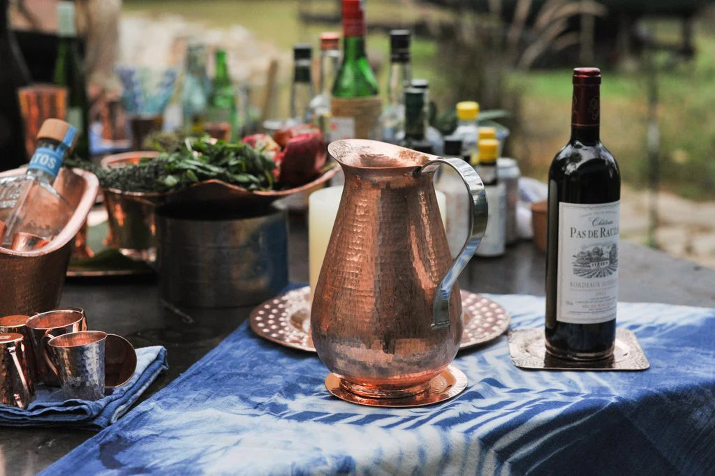 BISOTUN COPPER WATER PITCHER
