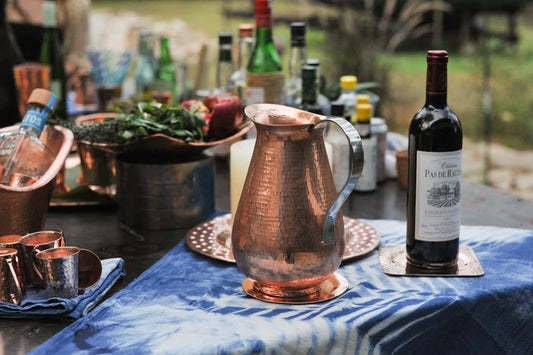 BISOTUN COPPER WATER PITCHER
