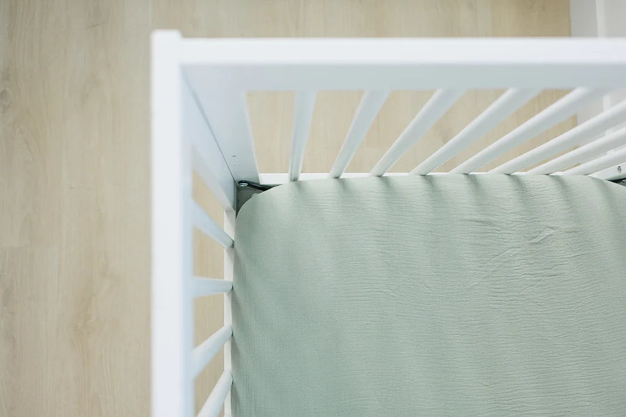 MUSLIN CRIB SHEETS