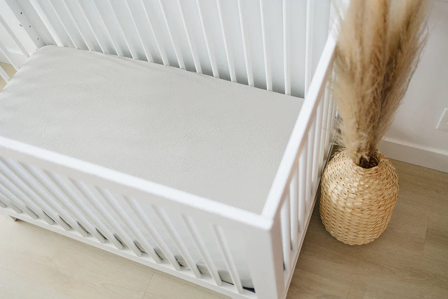 MUSLIN CRIB SHEETS