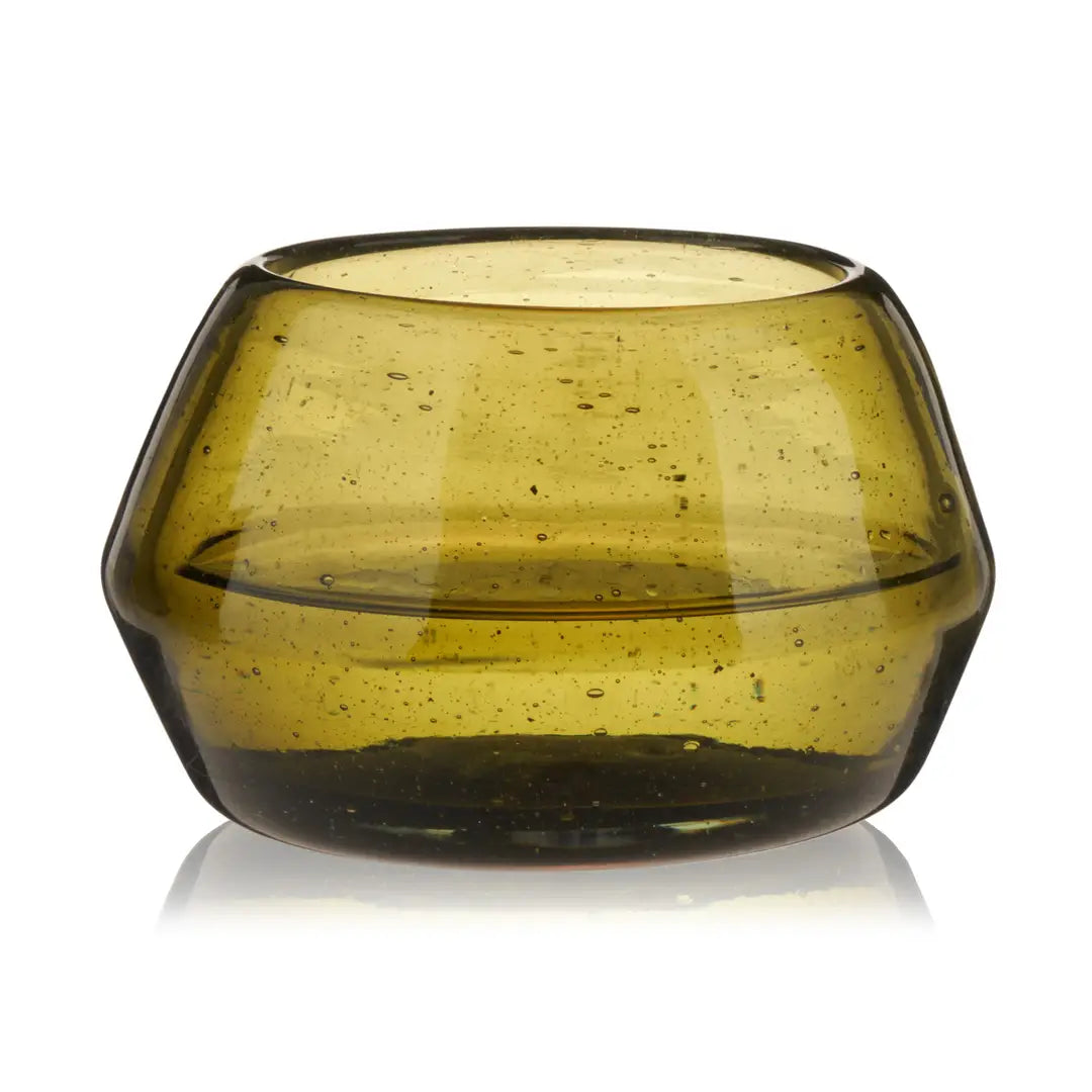 VISKI--Tequila Copita Handmade Recycled Glass