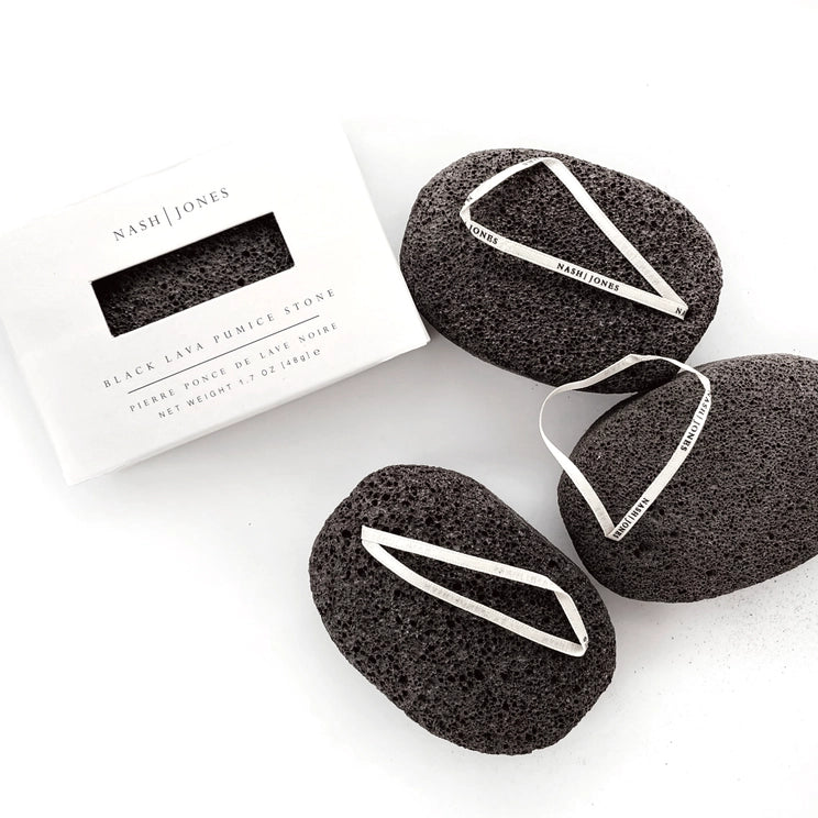 BLACK LAVA PUMICE STONE