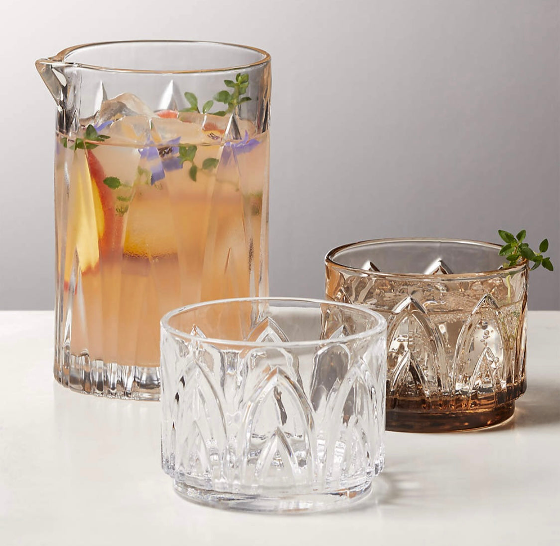 BUCHANAN STACKING DOUBLE OLD-FASHIONED GLASSES