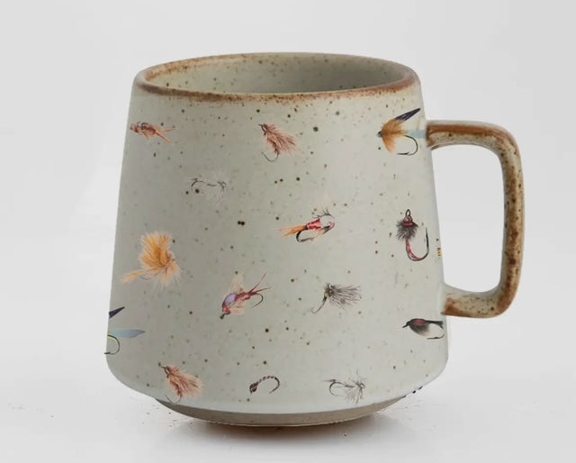 STONEWARE MUGS