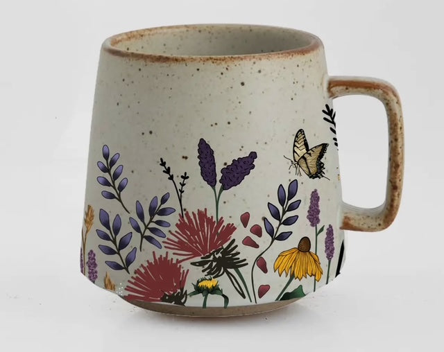 STONEWARE MUGS