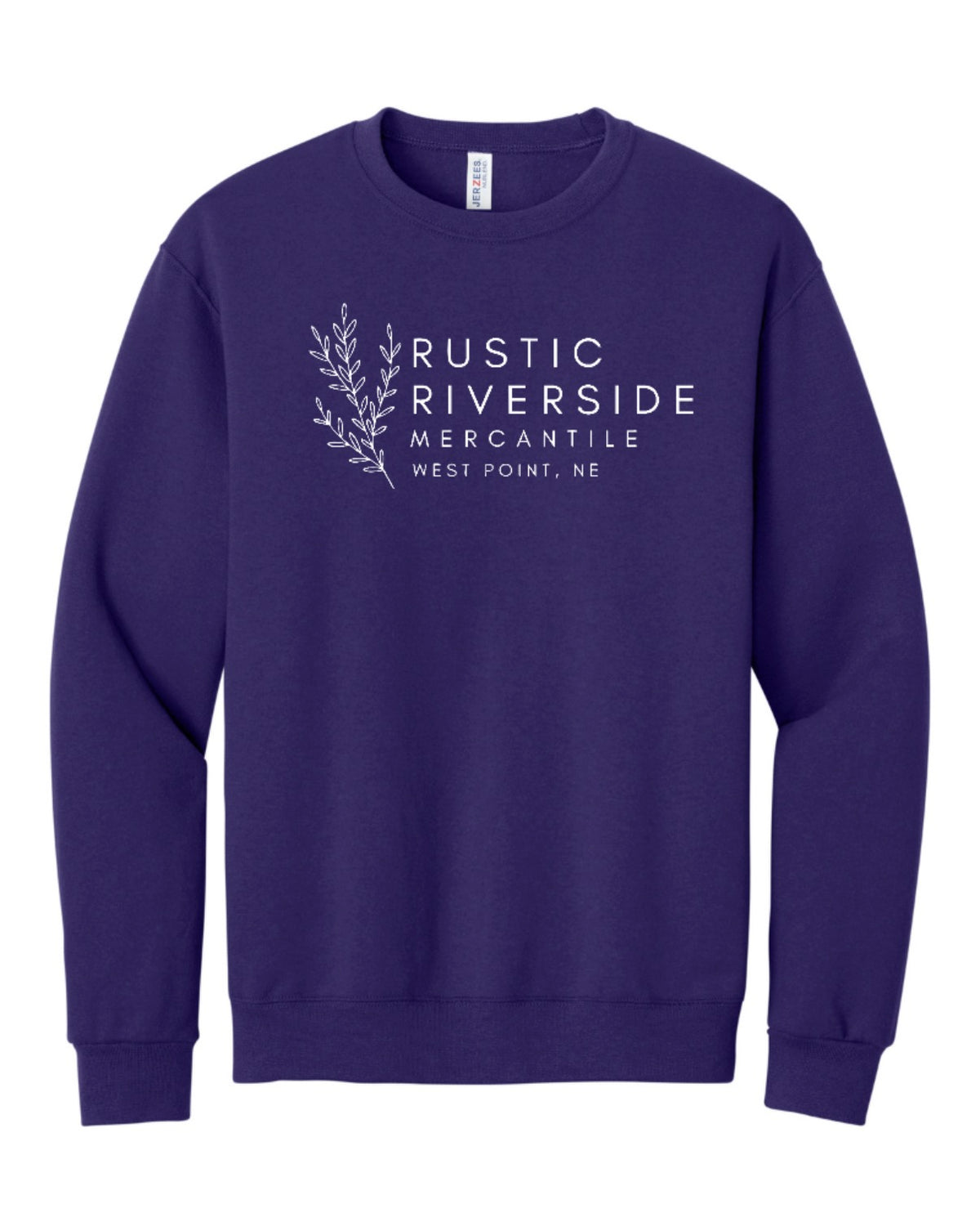 Rustic Riverside Mercantile LOGO crewneck sweatshirts