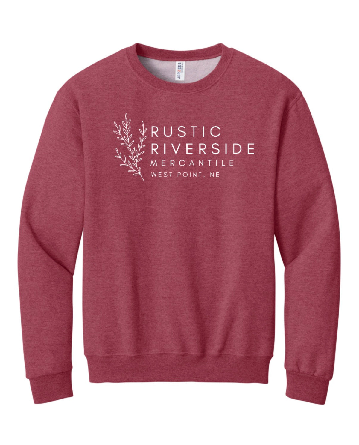 Rustic Riverside Mercantile LOGO crewneck sweatshirts